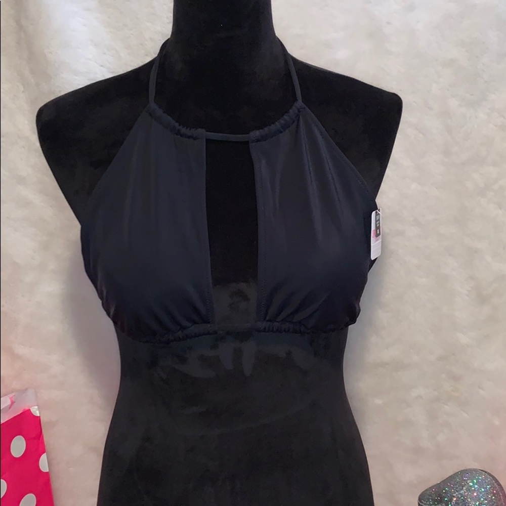 NEW Victoria’s Secret Pink bikini top black